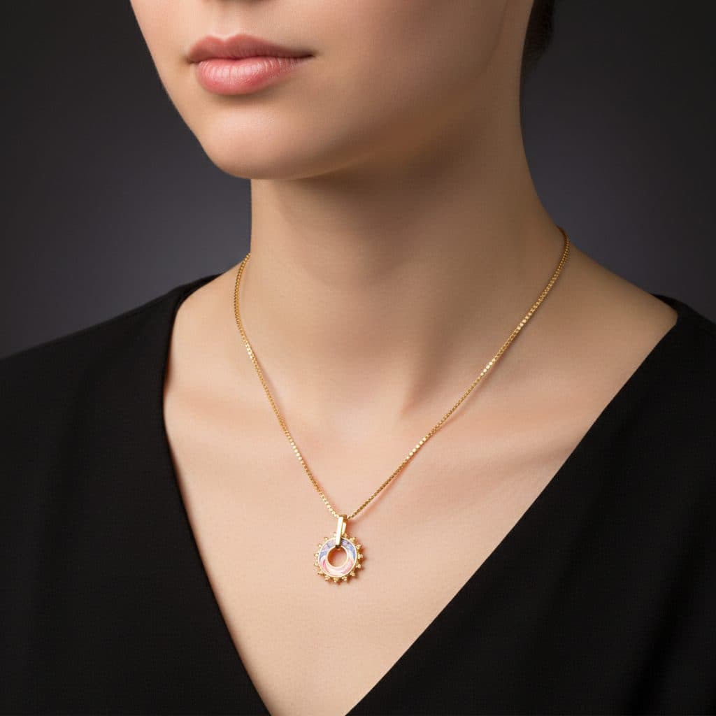 Stylish pendant necklace